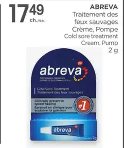 Proxim ABREVA Cold sore treatment Cream, Pump offer