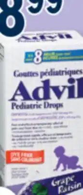 Familiprix ADVIL Pediatric drops, children's or Junior, selected products offer