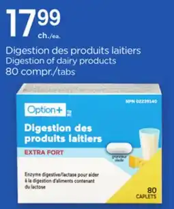 Proxim OPTION+ Digestion of dairy products offer