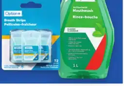 Proxim Option+ Antibacterial mouthwash offer