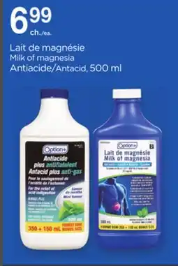 Proxim OPTION+ Milk of magnesia offer