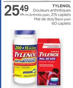 Proxim TYLENOL Arthritis pain offer