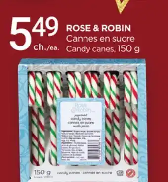 Proxim ROSE & ROBIN Candy canes offer