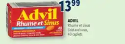 Familiprix ADVIL Cold and sinus offer