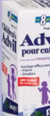 Familiprix Advil Ibuprofen pour enfant selected products offer