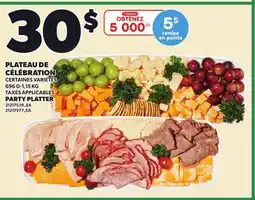 Provigo PARTY PLATTER, 696 G-1,15 KG offer