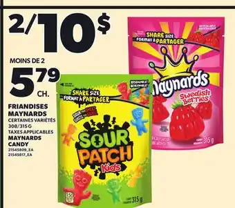 Provigo MAYNARDS CANDY, 308/315 G offer