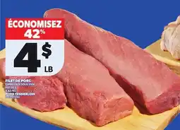 Provigo PORK TENDERLOIN, PQT DE 2 offer