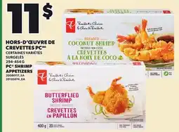 Provigo PC SHRIMP APPETIZERS, 294-454 G offer