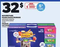 Provigo FRISKIES CAT FOOD, 32 UN offer