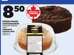Provigo EXQUISITE COFFEE CAKE, 750 G offer