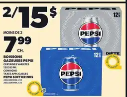 Provigo BOISSONS GAZEUSES PEPSI, 12X355 ML offer