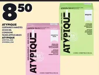 Provigo ATYPIQUE, 4X355 ML offer