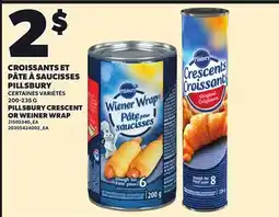 Provigo PILLSBURY CRESCENT OR WEINER WRAP, 200-235 G offer