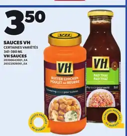 Provigo VH SAUCES, 341-380 ML offer