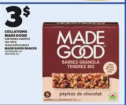 Provigo COLLATIONS MADE GOOD, 120-150 G offer