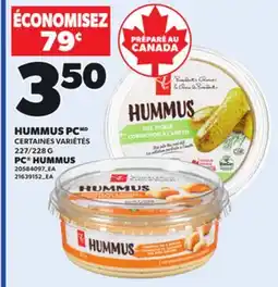 Provigo PC HUMMUS, 227/228 G offer
