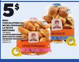 Provigo LA PETITE BRETONNE MINI CHOCOLATINES OR MICRO CROISSANTS, 350/400 G offer