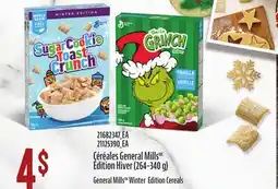 Provigo GENERAL MILLS WINTER EDITION CEREALS, (264–340 G) offer