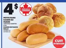 Provigo KAISER OR PANINI ROLLS, 6 UN offer