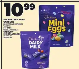 Provigo CADBURY CHOCOLATE BAGS, 300-342 G offer