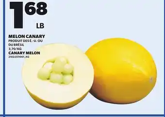 Provigo MELON CANARY offer