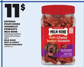 Provigo GÂTERIES POUR CHIENS TENDRES ET FONDANTS MILK-BONE, 708 G offer