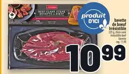 Metro BAVETTE DE BOEUF IRRÉSISTIBLE | IRRÉSISTIBLE BEEF BAVETTE offer