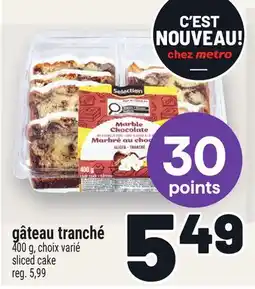 Metro GÂTEAU TRANCHÉ | SLICED CAKE offer