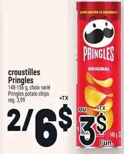 Metro CROUSTILLES PRINGLES | PRINGLES POTATO CHIPS offer