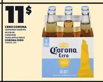 Provigo CORONA CERO, 6X330ML offer