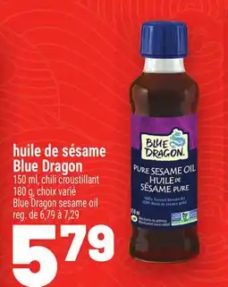 Metro HUILE DE SÉSAME BLUE DRAGON | BLUE DRAGON SESAME OIL offer