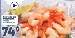 Metro BLANCHE DU PACIFIQUE offer