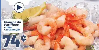 Metro BLANCHE DU PACIFIQUE offer