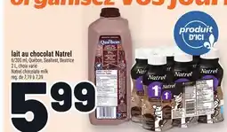 Metro LAIT AU CHOCOLAT NATREL | NATREL CHOCOLATE MILK offer