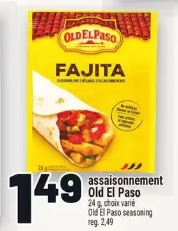 Metro ASSAISONNEMENT OLD EL PASO | OLD EL PASO SEASONING offer