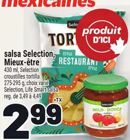 Metro SALSA SELECTION, MIEUX-ÊTRE | SELECTION, LIFE SMART SALSA offer