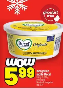 Metro MARGARINE MOLLE BECEL | BECEL SOFT MARGARINE offer