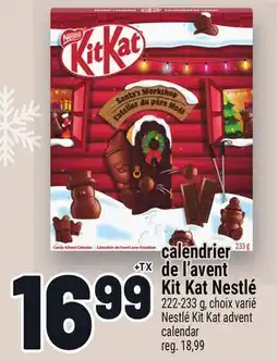Metro CALENDRIER DE L'AVENT KIT KAT NESTLÉ | NESTLÉ KIT KAT ADVENT CALENDAR offer
