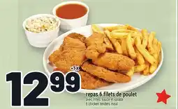 Metro REPAS 6 FILETS DE POULET | 6 CHICKEN TENDERS MEAL offer