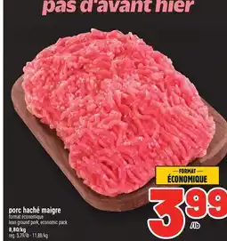 Metro PORC HACHÉ MAIGRE | LEAN GROUND PORK offer