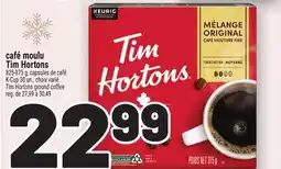 Metro CAFÉ MOULU TIM HORTONS | TIM HORTONS GROUND COFFEE offer