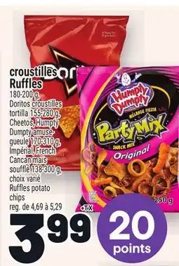 Metro CROUSTILLES RUFFLES | RUFFLES POTATO CHIPS offer