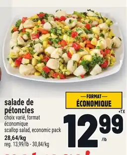 Metro SALADE DE PÉTONCLES | SCALLOP SALAD, ECONOMIC PACK offer
