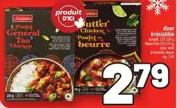 Metro DÎNER IRRÉSISTIBLE | IRRÉSISTIBLE DINNER offer