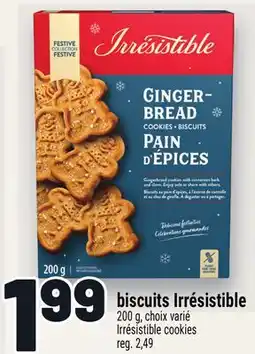 Metro BISCUITS IRRÉSISTIBLE | IRRÉSISTIBLE COOKIES offer