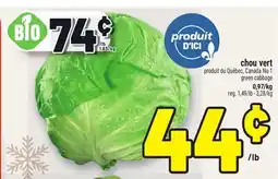 Metro CHOU VERT | GREEN CABBAGE offer