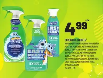 Metro SCRUBBING BUBBLES offer