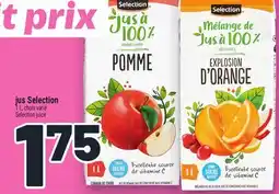 Metro JUS SELECTION | SELECTION JUICE offer
