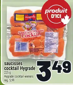 Metro SAUCISSES COCKTAIL HYGRADE | HYGRADE COCKTAIL WIENERS offer